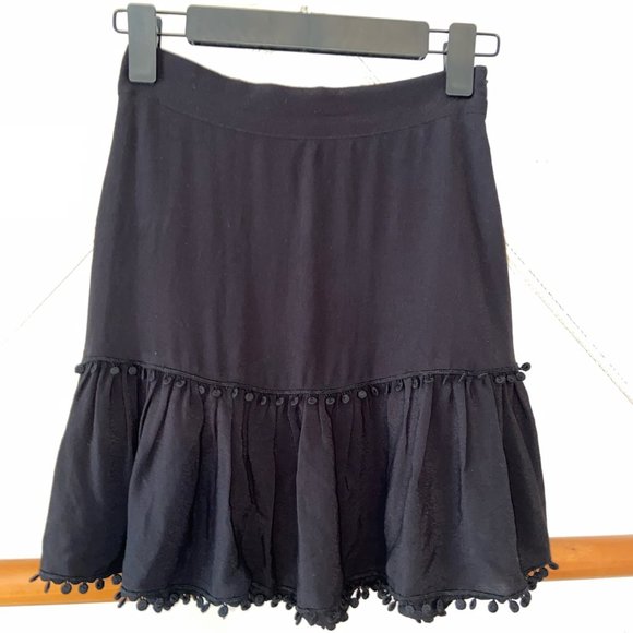 FOR LOVE AND LEMONS BLACK MINI SKIRT - Picture 3 of 6